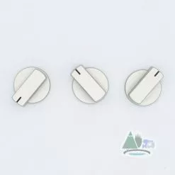 Thetford Spare - Cooker Knobs for Topline, Prima & Duplex - Matt Nickel