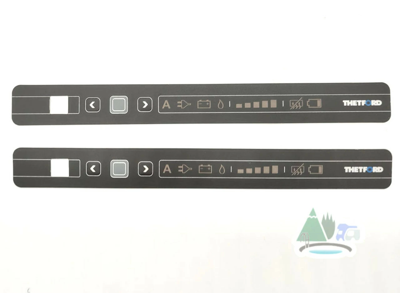 Thetford Spare Fridge Control Technical Panel Overlay for N4141 - 691102 1 Thetford Spare Fridge Control Technical Panel Overlay for N4141 - 691102